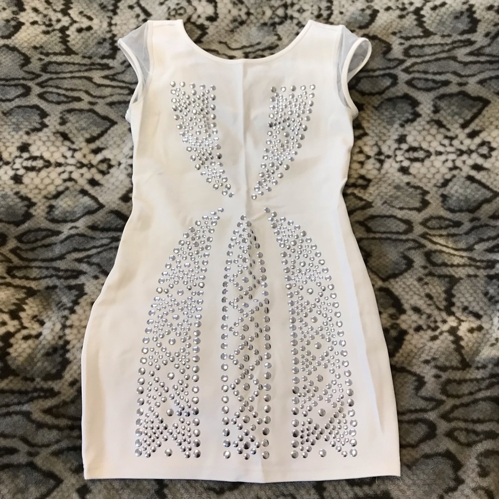2B Bebe Studded Mini dress